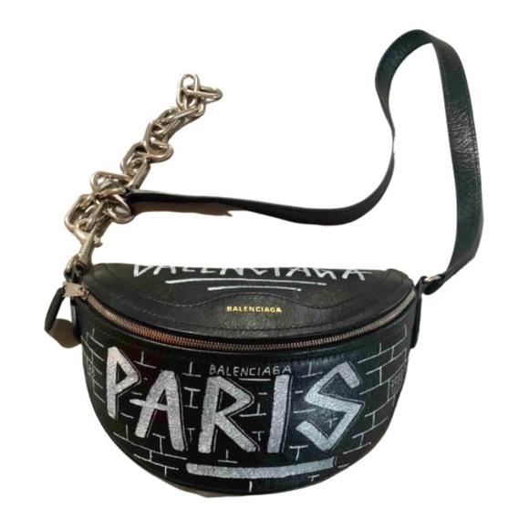 Balenciaga Handbags - Balenciaga Souvenir graffiti belt bag